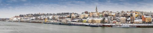 Beograd: zimska panorama