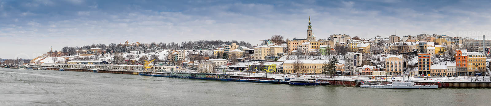 Beograd: zimska panorama