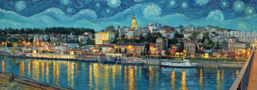 Beogradska zvezdana noć: impresionistička panorama